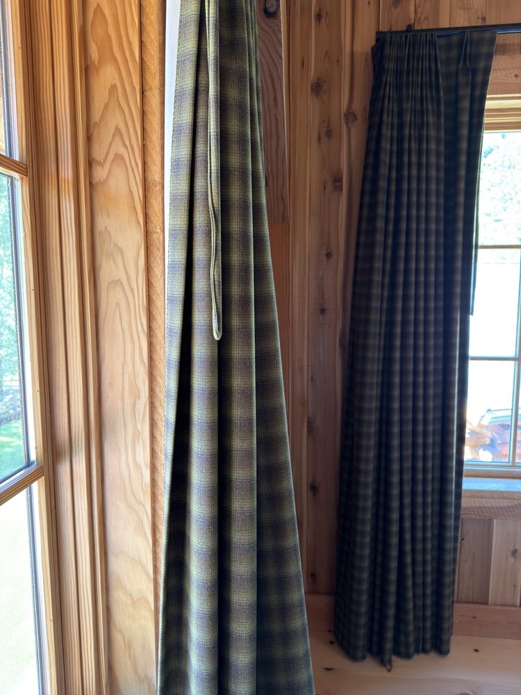 Lodge Upstairs Bedroom Curtains